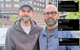 "Very painful to see our idol getting old" - Fans react as picture of Virat Kohli's greying beard goes viral on social media