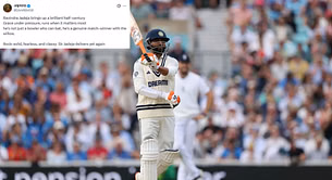 "Genuine match-winner with the willow" - Fans laud Ravindra Jadeja for yet another half-century in ENG vs IND 2025 5th Test