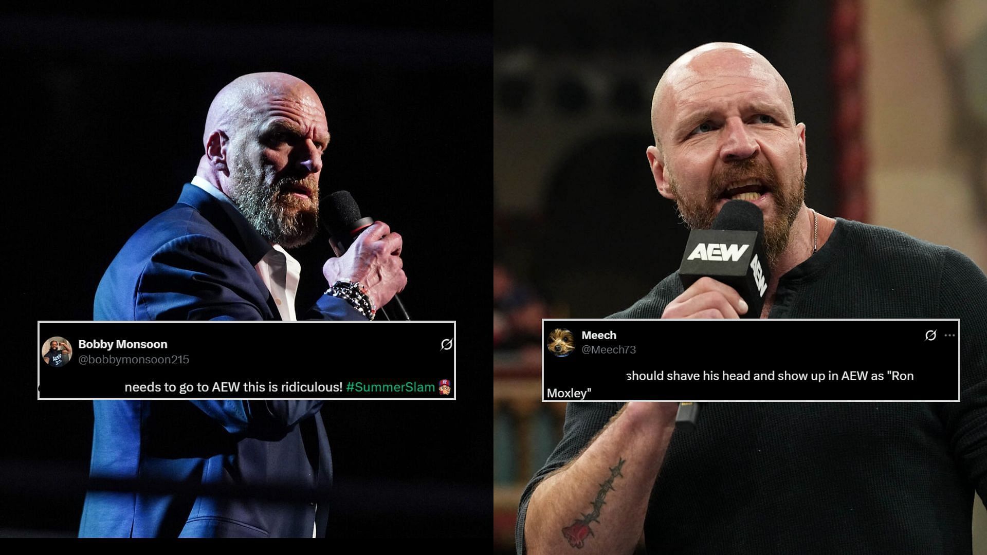 "This is ridiculous!" "Show up in AEW as Ron Moxley" - Fans erupt after Triple H buries major WWE Superstar at SummerSlam