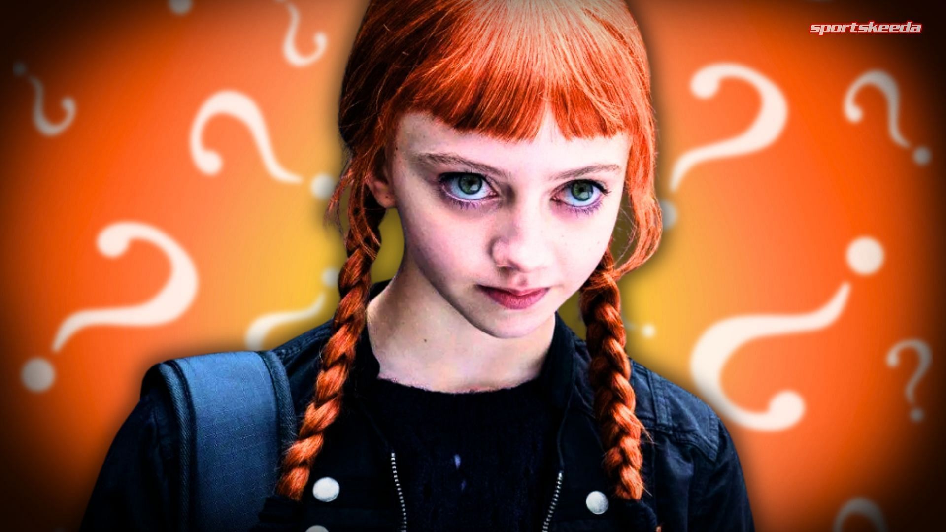 Agnes DeMille in Wednesday season 2 (Custom cover edited by Sportskeeda, Original Image [Netflix])