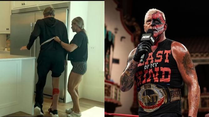 WWE legend starts walking again after 18 years; Dustin Rhodes reacts