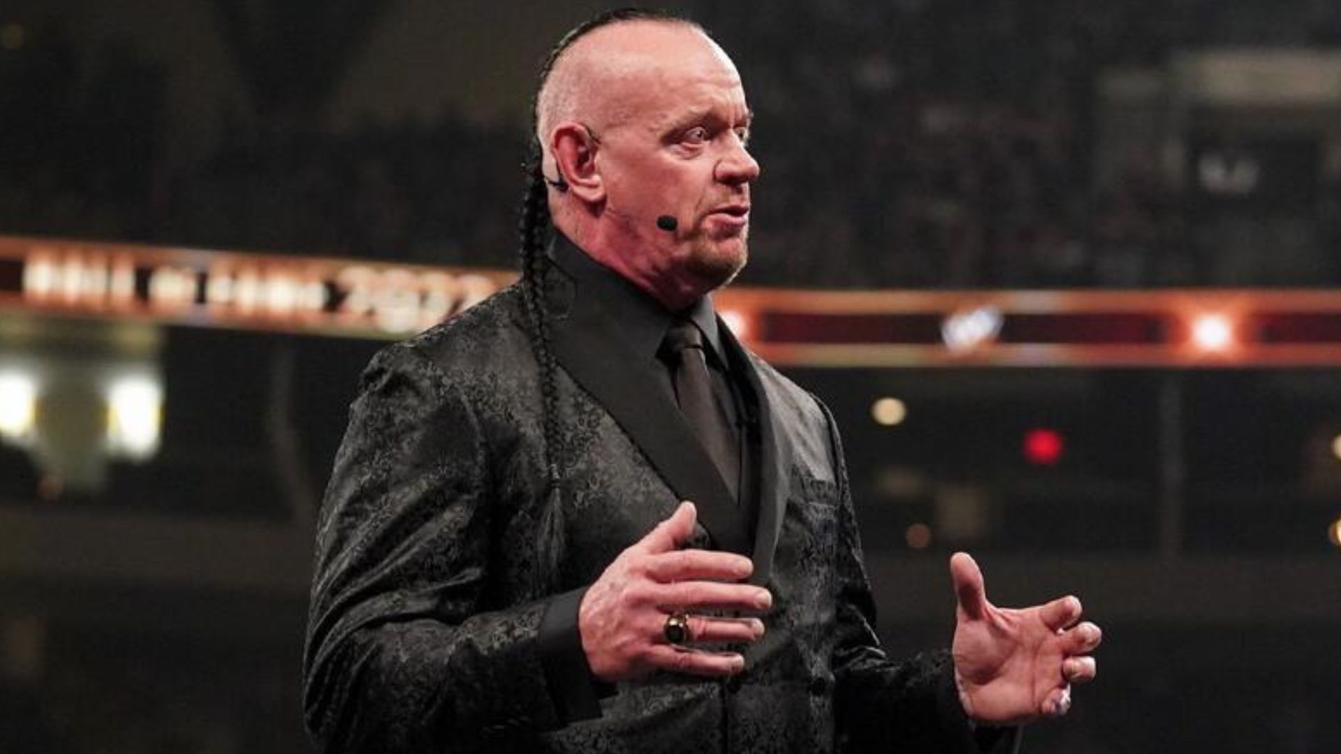The Undertaker at WWE Hall of Fame 2022! [Image credit: WWE.com]