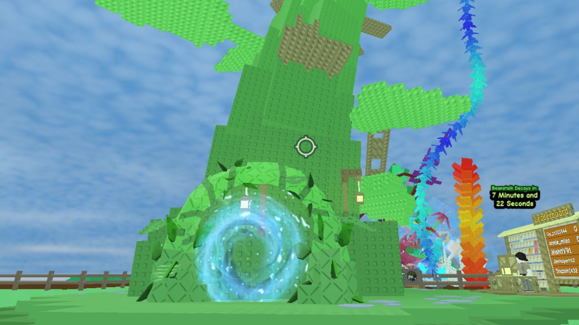 The Beanstalk Tree may remain in the next update (Image via Roblox)