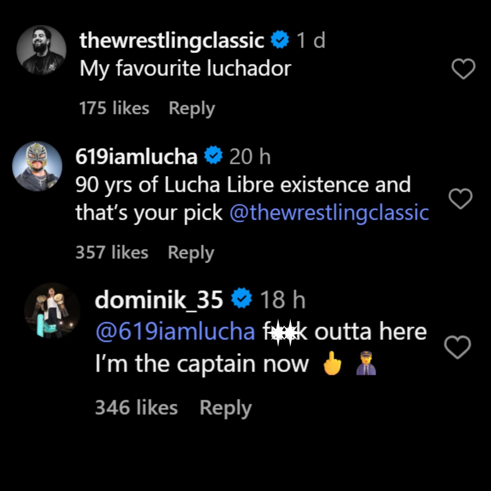 Dominik Mysterio and Rey Mysterio engage in banter (Photo credits: &quot;Dirty&quot; Dom&#039;s Instagram)
