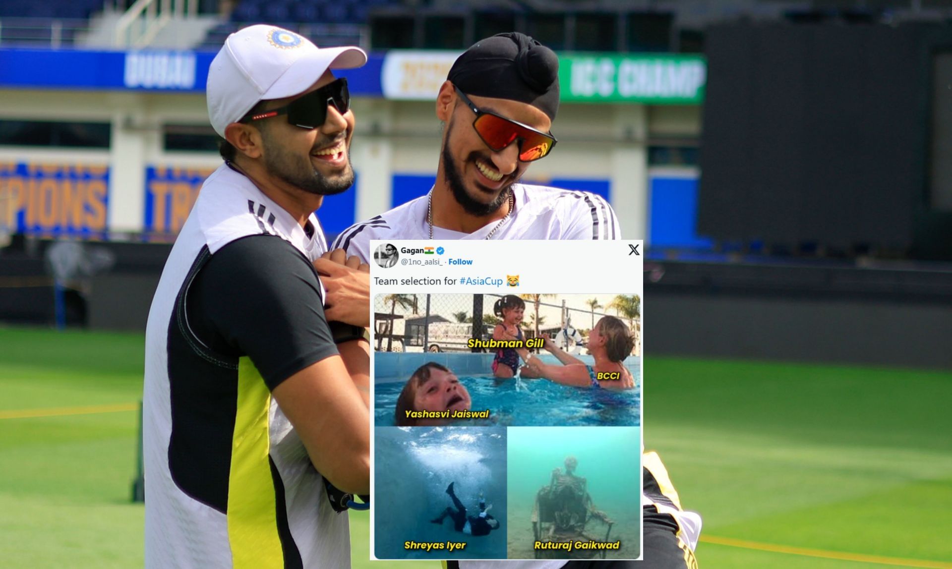Fans share memes after learning about India