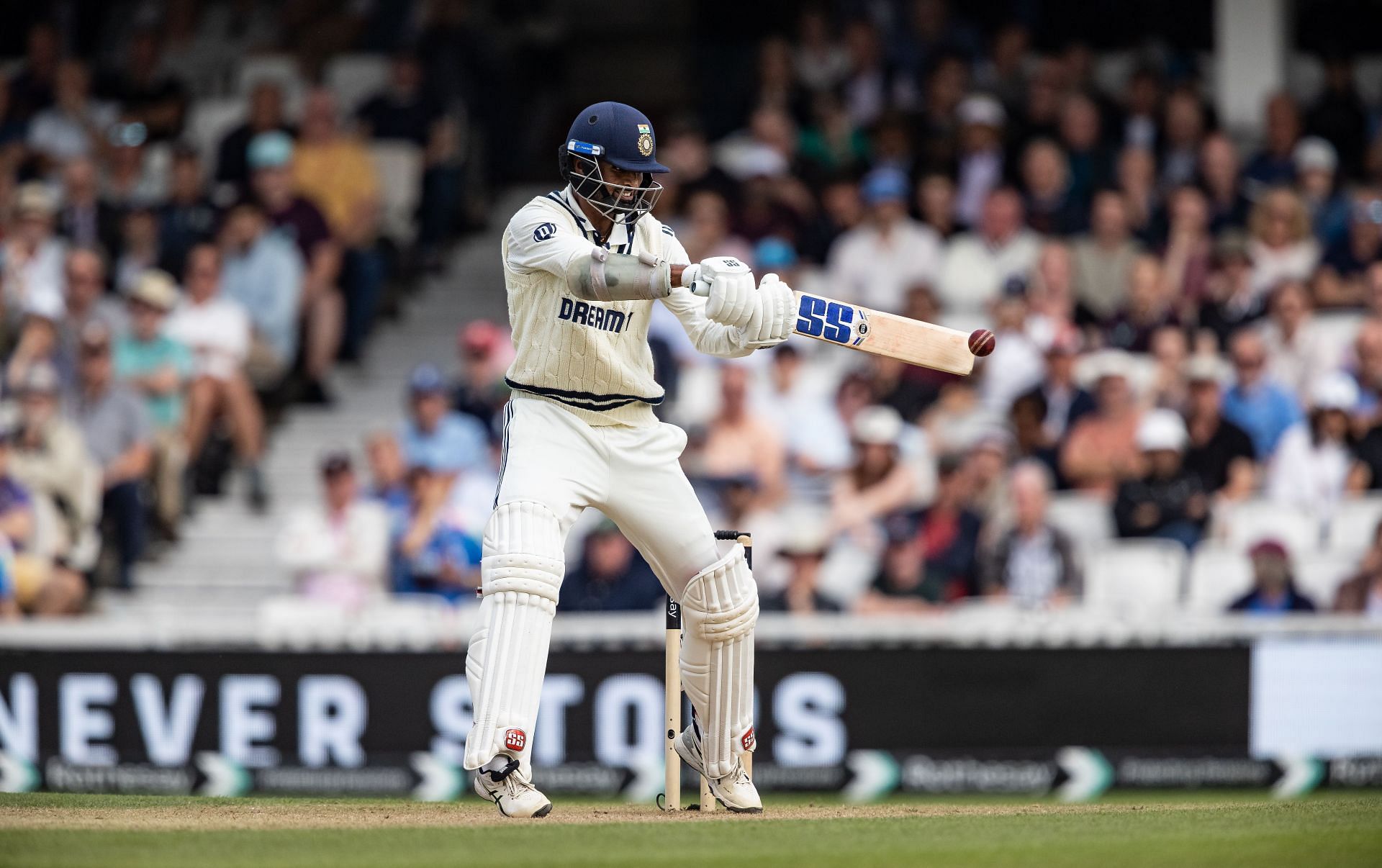 Washington Sundar struck four fours and as many sixes during his 53-run knock. [P/C: Getty]