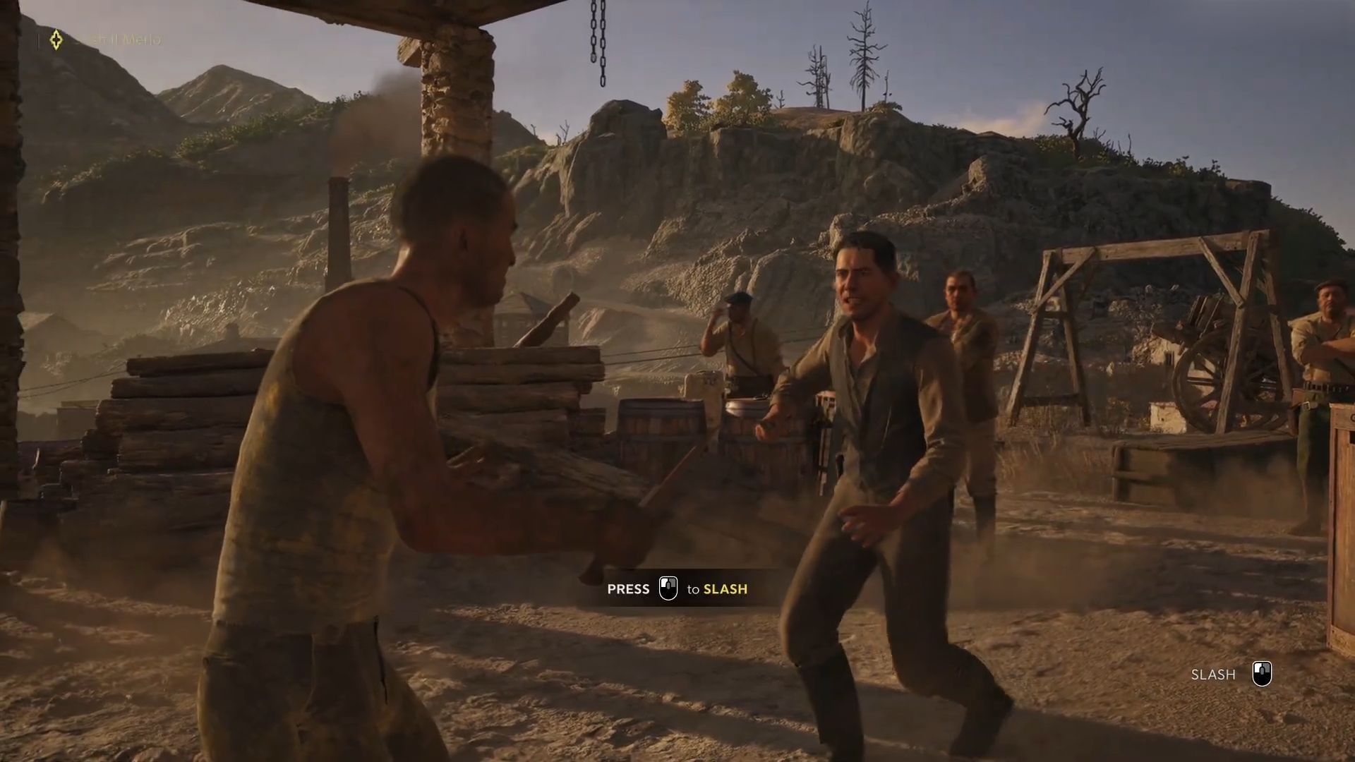 Gameplay still from Mafia The Old Country (Image via 2K)