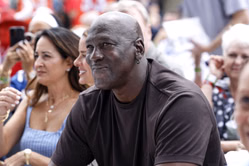 Michael Jordan rocks stylish all-black look while enjoying mega yacht day with his son