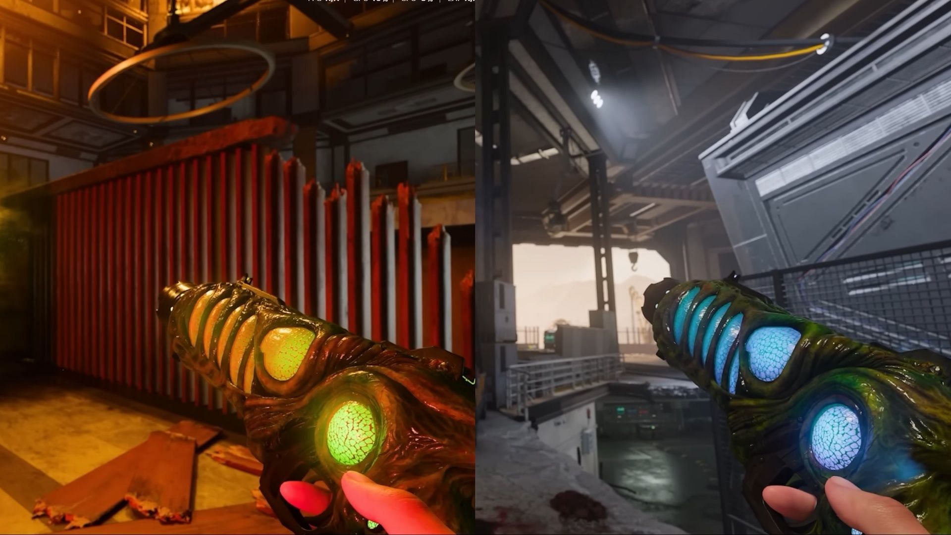 Exploring how to upgrade the Gorgofex Wonder Weapon in Black Ops 6 Zombie Reckoning (Image via Activision || YouTube/ MrRoflWaffles)