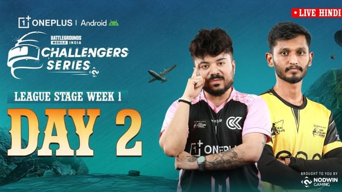 BGMI Challengers Series 2025 League Stage Day 2: Livestream, groups, map order, and how to watch