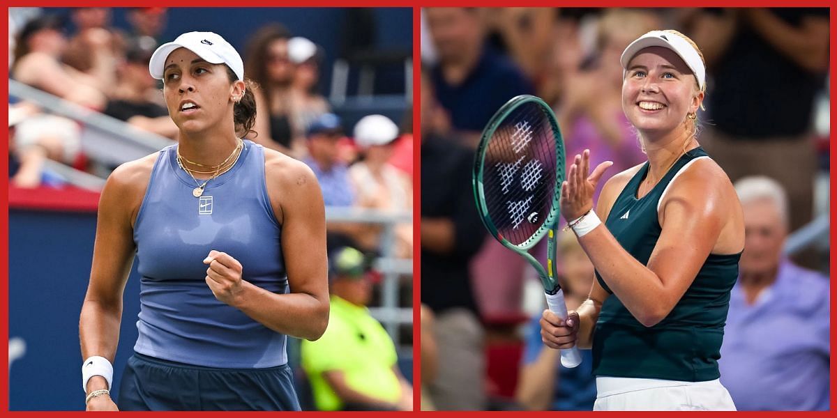 Madison Keys and Clara Tauson (Source: Getty)