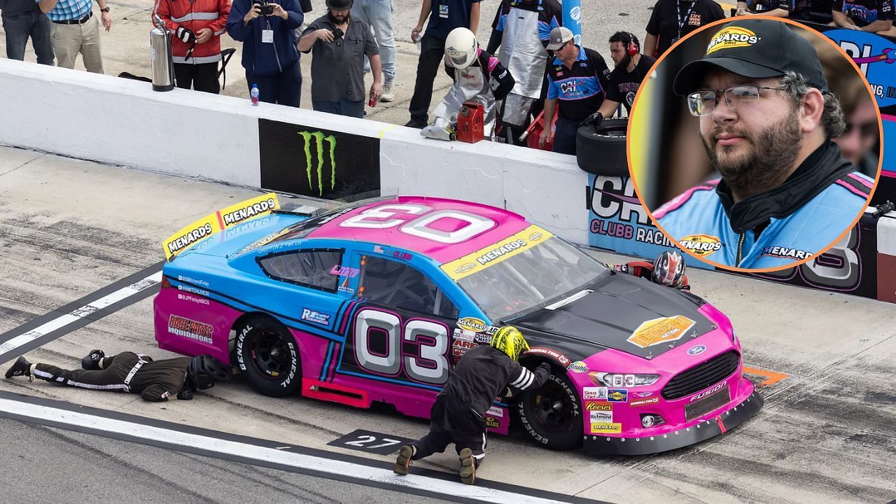 NASCAR ARCA team Clubb Racing Inc. owner gives update after accident following Iowa race . Images via Getty.