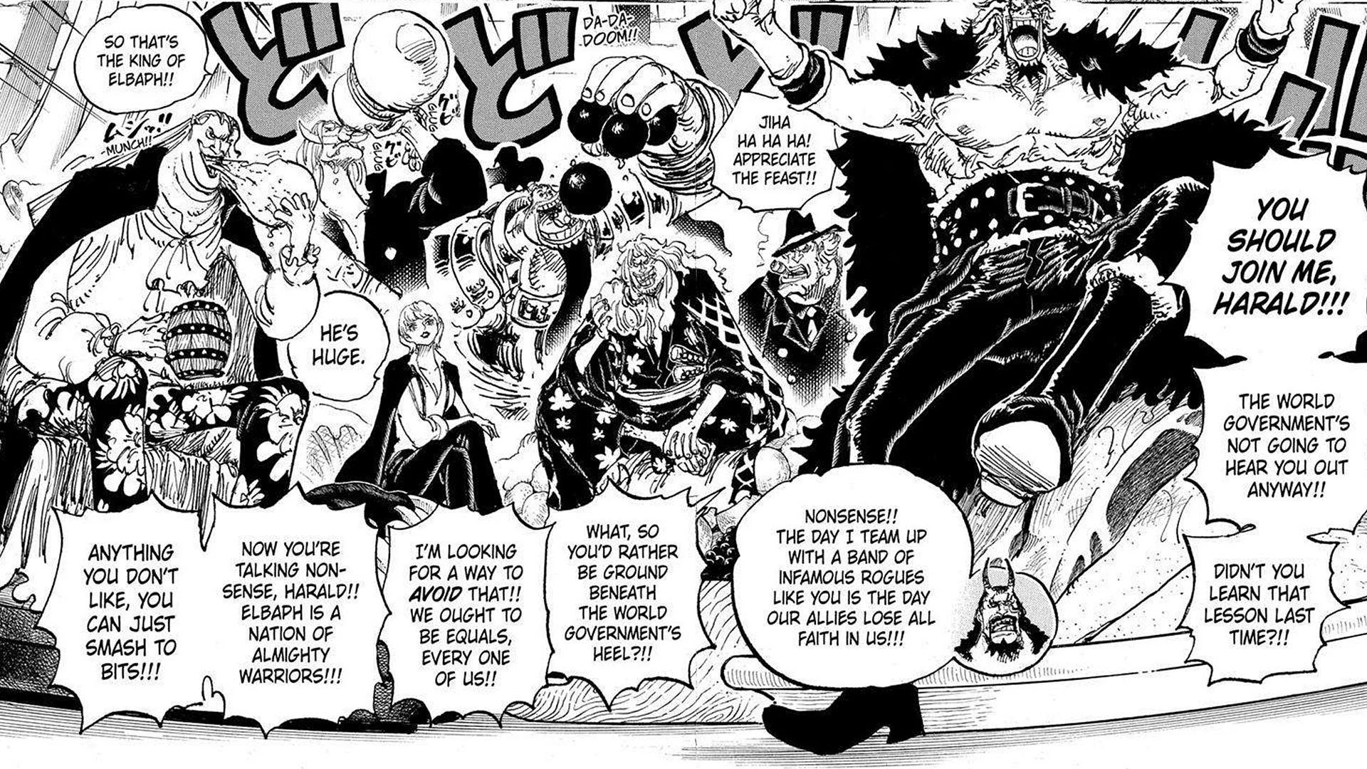The Rocks Pirates (Image via Shueisha)