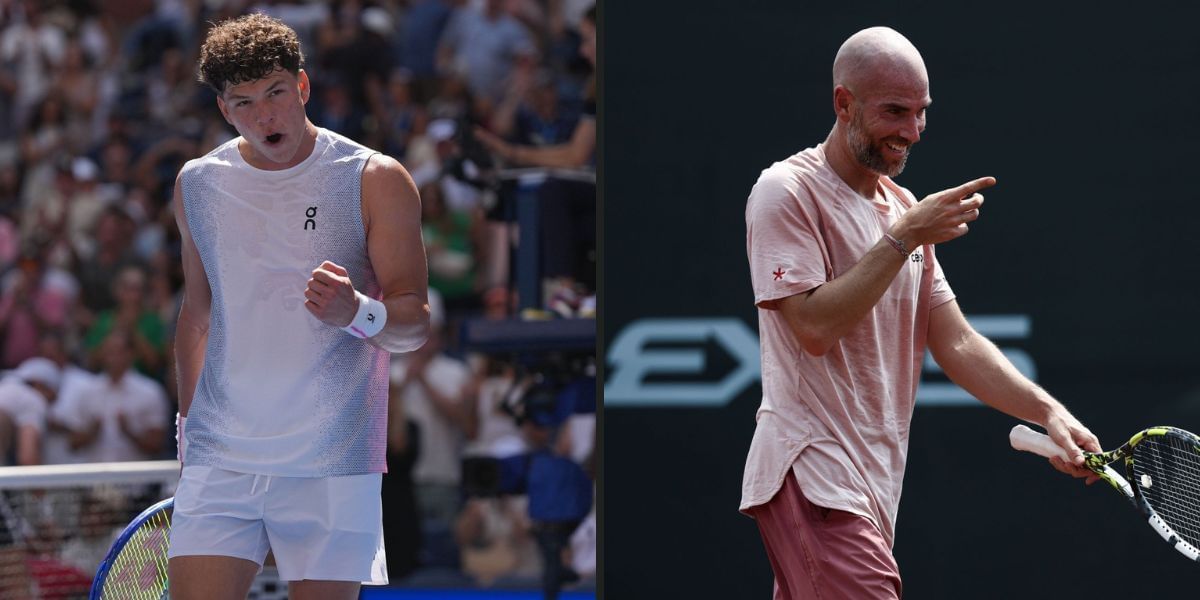 Ben Shelton vs Adrian Mannarino is one of the third-round matches at the US Open 2025. (Photos: Getty)