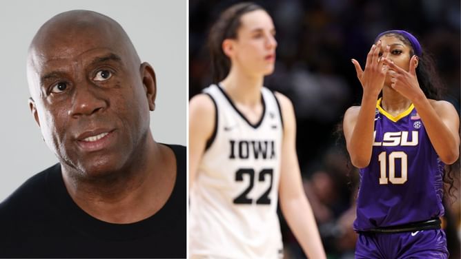 Magic Johnson’s stance on controversial Angel Reese-Caitlin Clark comparison revealed by analyst