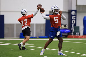 Shane Steichen makes feelings known on Daniel Jones' QB1 status after Anthony Richardson's injury