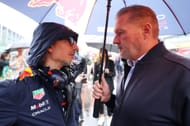 Jos Verstappen with Laurent Mekies at the Belgian Grand Prix - Source: Getty