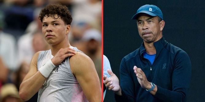 Ben Shelton's father gets praise from ex-WTA pro for 'smart' decision forcing American to retire at US Open without serious injury