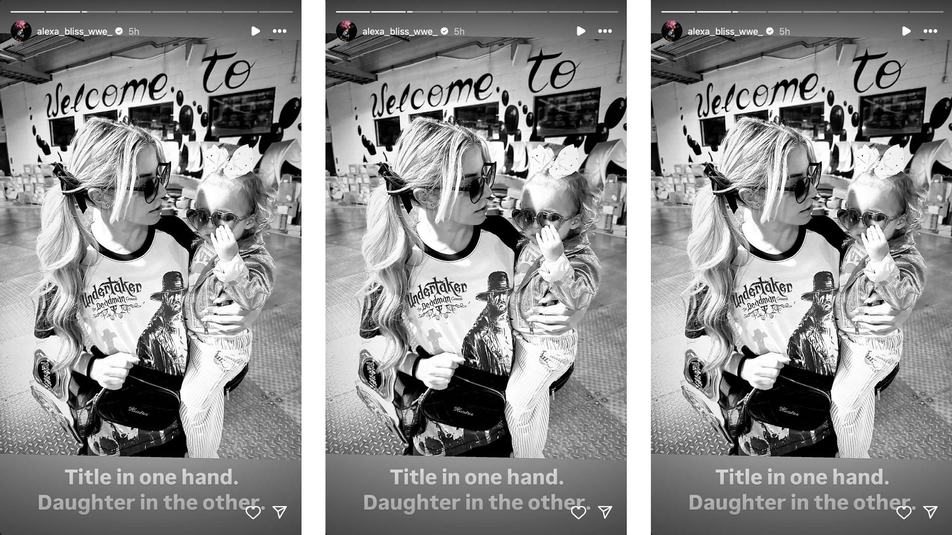 Bliss shared a personal update following RAW. [Image credit: Alexa Bliss on Instagram]