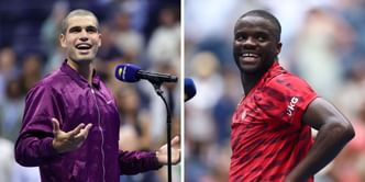 Carlos Alcaraz jokingly accuses Frances Tiafoe of 'lying' after American roasts his 'horrible' haircut at US Open