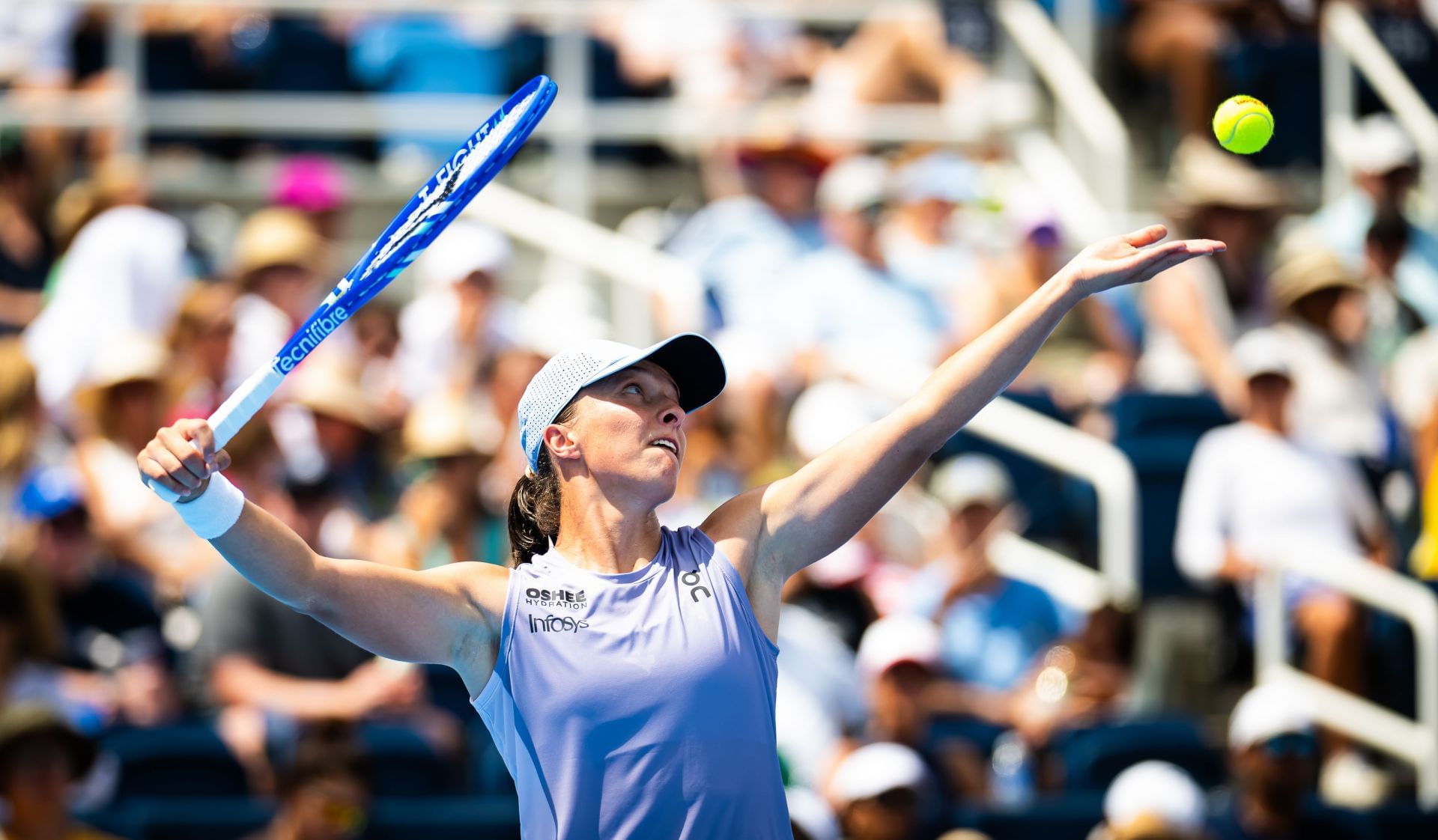 Swiatek at the Cincinnati Open 2025 (Image Source: Getty)