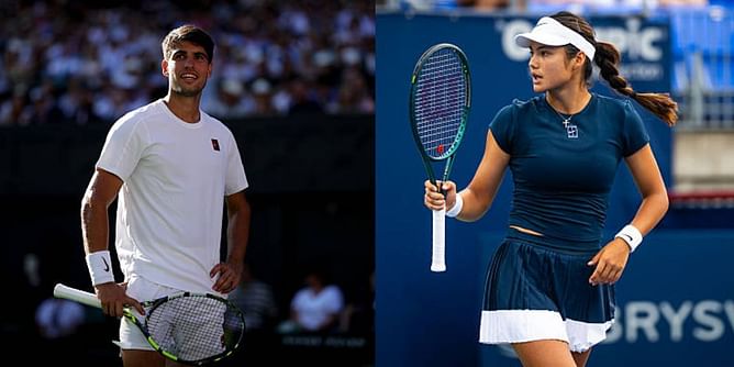 "US Open getting worse and worse" - Fans furious with new 'Matchmaker' innovation after controversial Carlos Alcaraz, Emma Raducanu-led mixed doubles