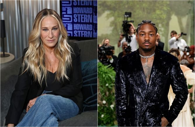Stefon Diggs hints being 'Sex and the City' fan as Patriots WR models with Sarah Jessica Parker in stunning UGG campaign