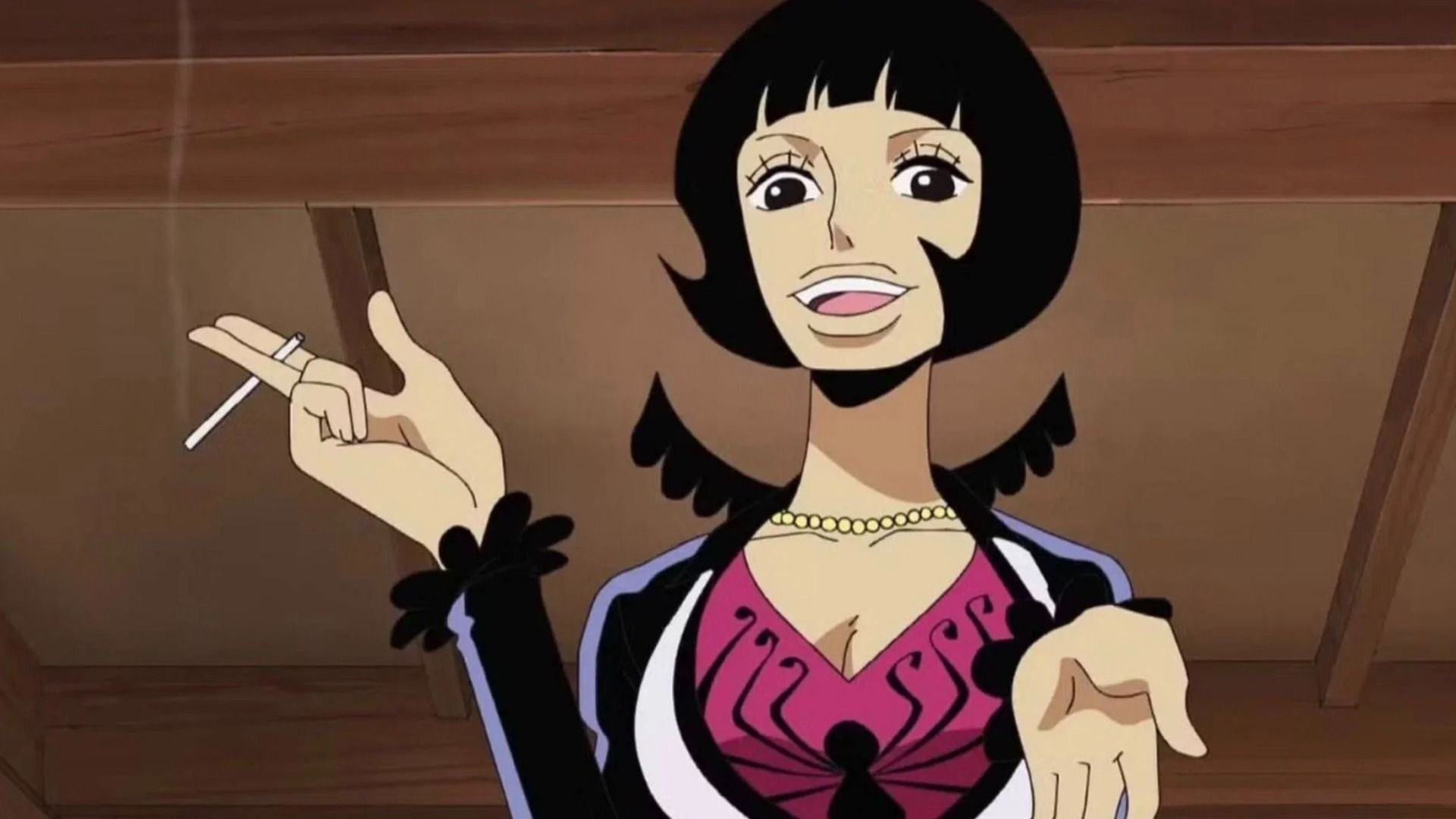Shakky as seen in the anime at the Sabaody Archipelago (Image via Toei Animation)