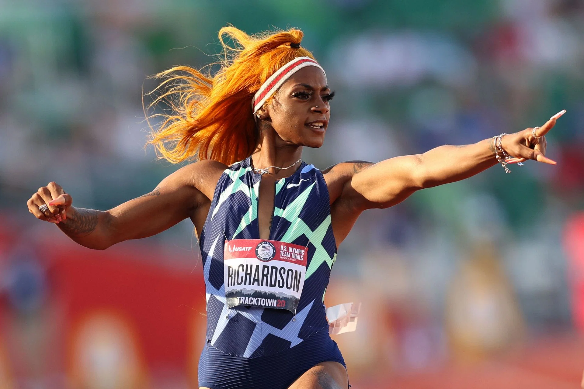 Sha&#039;Carri Richardson-2020 U.S. Olympic Track &amp; Field Team Trials - Day 2 - Source: Getty