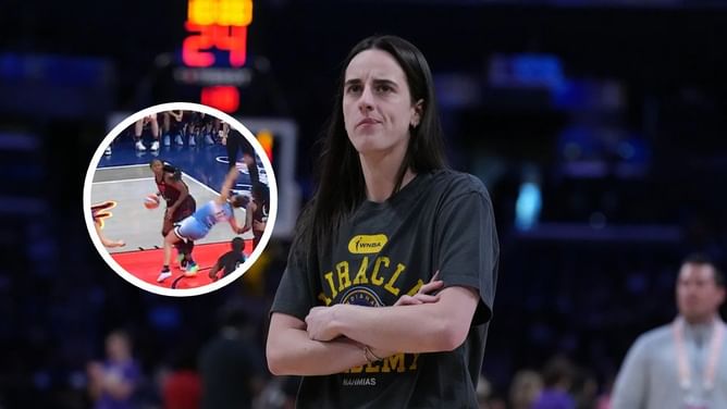 Caitlin Clark's diabolical reaction goes viral as Fever's 220 lbs center buries Angel Reese's $145,000 teammate