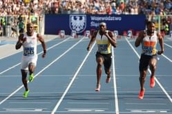 Noah Lyles issues a clarification on why he wasn't placed next to Kishane Thompson during line up at the Silesia Diamond League