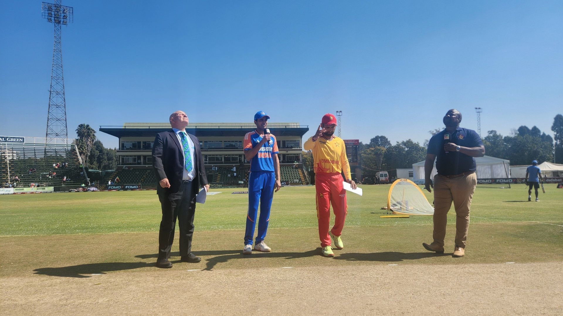 Shubman Gill captained India in the T20I series against Zimbabwe last year. [P/C: BCCI/X]
