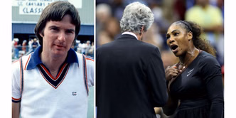 "Jimmy Connors repeatedly called an umpire 'an abortion,' didn't suffer any penalty": When Serena Williams was backed by journalist over US Open drama