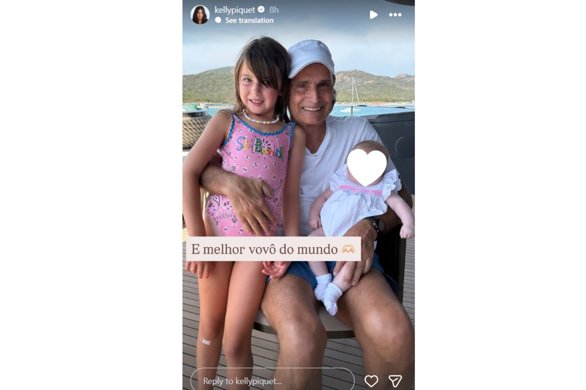 Snapshot of Kelly Piquet&#039;s Story...Credits-Instagram
