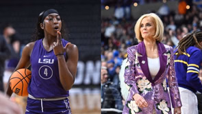 $1.5 million NIL-valued Flau’Jae Johnson shares sweet collage with Kim Mulkey to start off last season with LSU