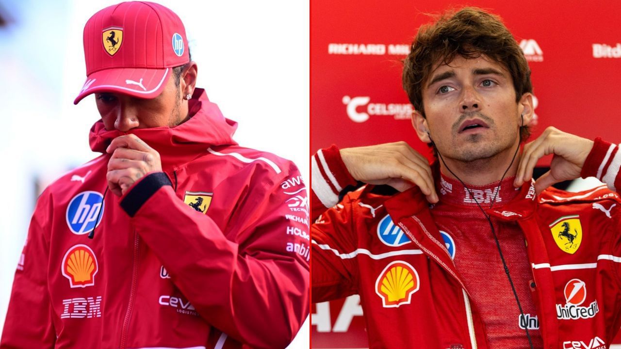 Lewis Hamilton and Charles Leclerc | Image via Getty
