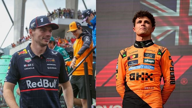 Watch: Lando Norris and Max Verstappen seen sharing a moment ahead of the F1 Hungarian GP