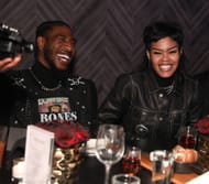 Iman Shumpert and Teyana Taylor attend The Compound and Luxury Watchmaker Roger Dubuis Hosts NBA All-Star Dinner at STK Chicago on February 14, 2020 in Chicago, Illinois. (Photo by Robin Marchant/Getty Images for Roger Dubuis) - Source: Getty