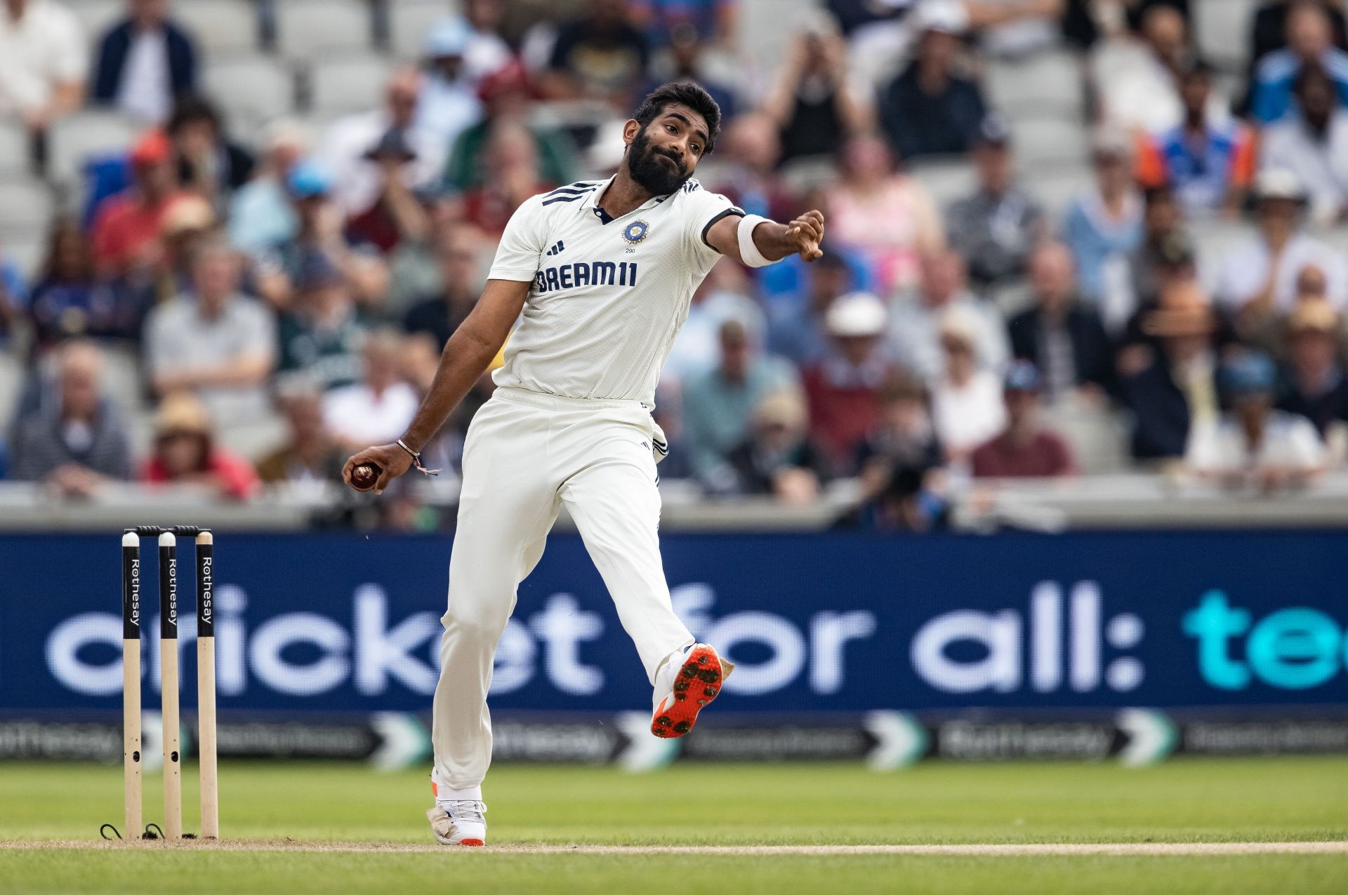 England v India - 4th Rothesay Test Match: Day Two - Source: Getty