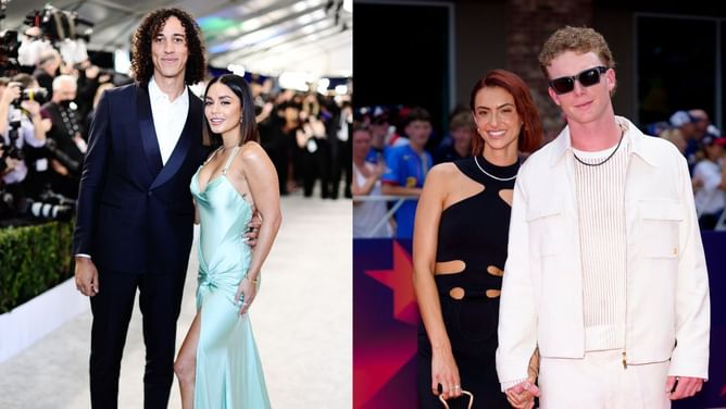Pete Crow-Armstrong's girlfriend, Hailey Lavelle, reacts to Vanessa Hudgens's viral "mermaid mommy" moment