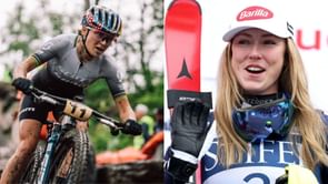 "You're a bada**" - Mikaela Shiffrin reacts as Olympian Kate Courtney makes impressive debut at Leadville Trail 100 MTB race