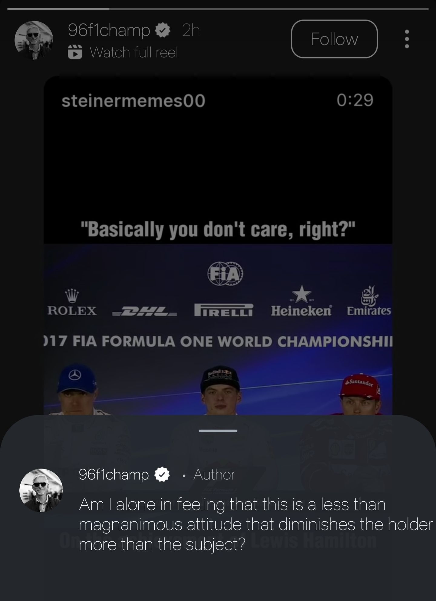 Credit: Damon Hill on Instagram.