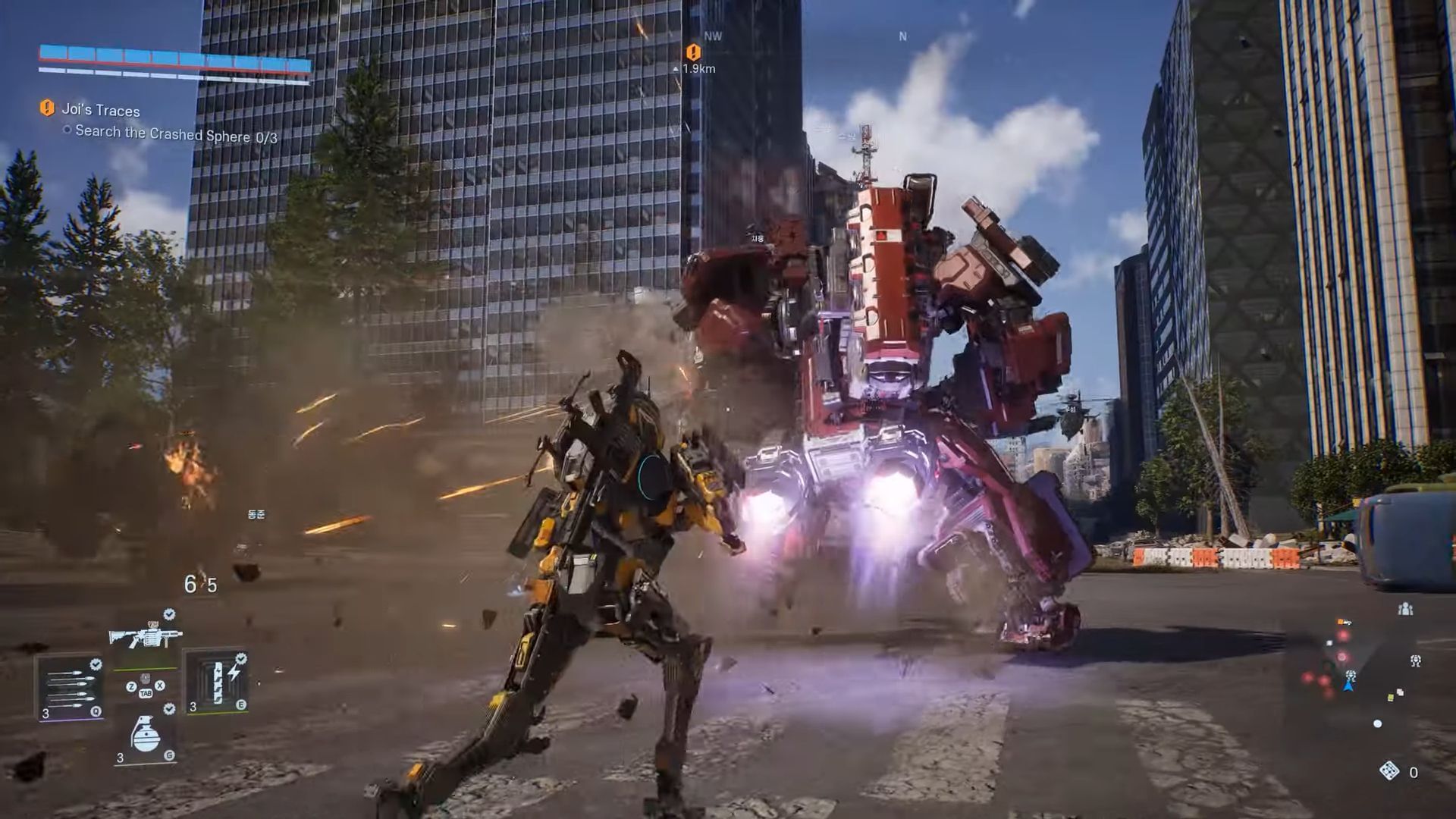 Cinder City will be quite similar to Anthem in terms of gameplay (Image via NCsoft)