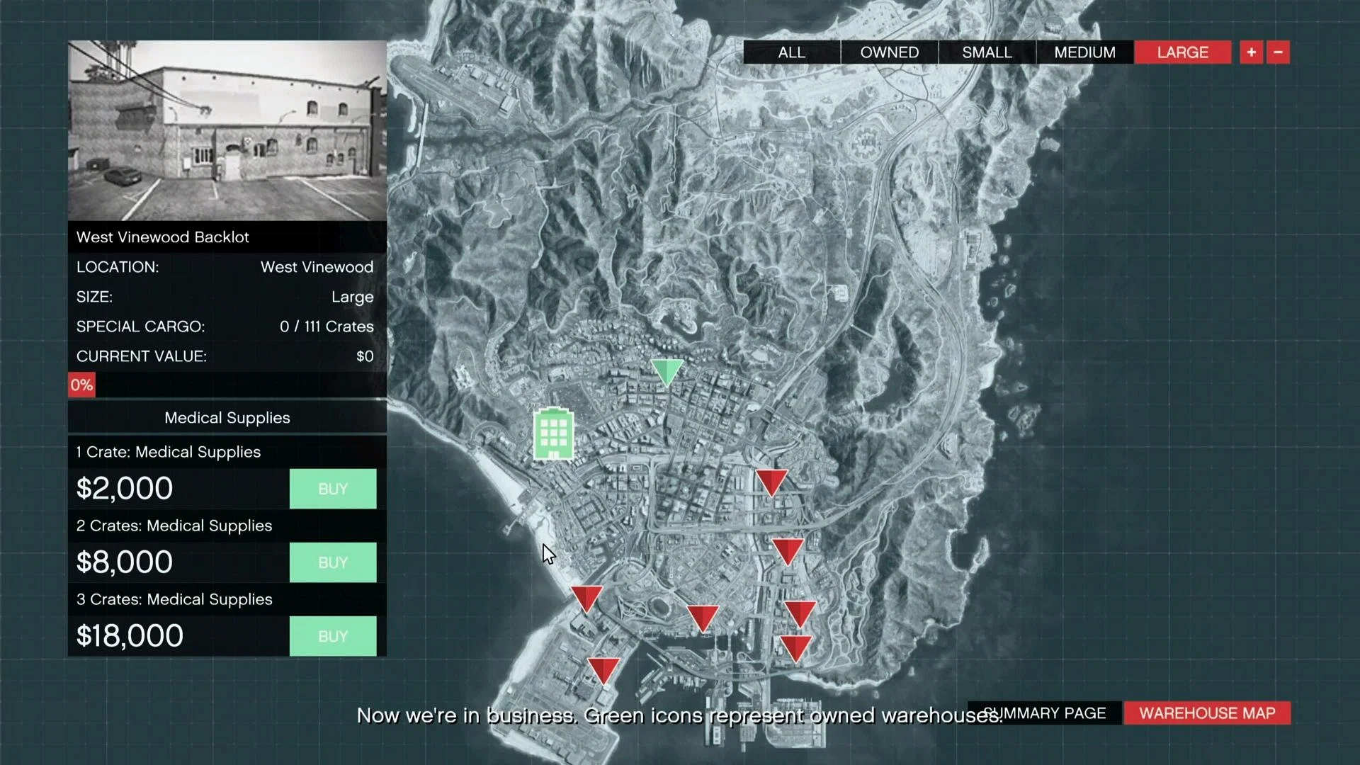 GTA 5 Online Special Cargo business guide: Select crates (Image via Rockstar Games)