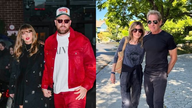 "Isn't anybody else sick of it?" - Skip Bayless’ wife Ernestine blasts Taylor Swift media coverage after podcast debut on Travis Kelce's New Heights