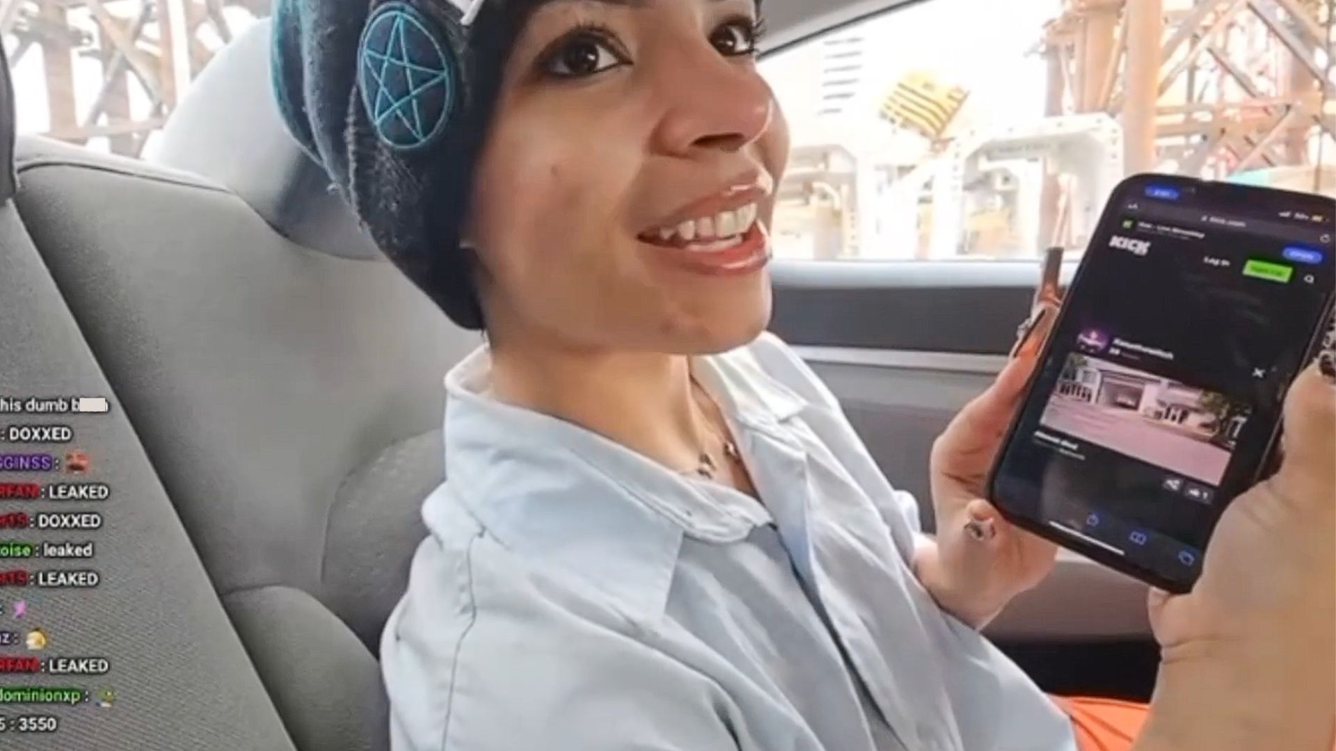 Xenathewitch had a run in with the law recently (Image via Lana/YouTube)