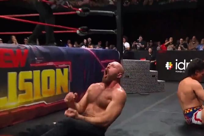 Ghost of Jon Moxley's past haunts him on AEW Collision, but there's a twist!