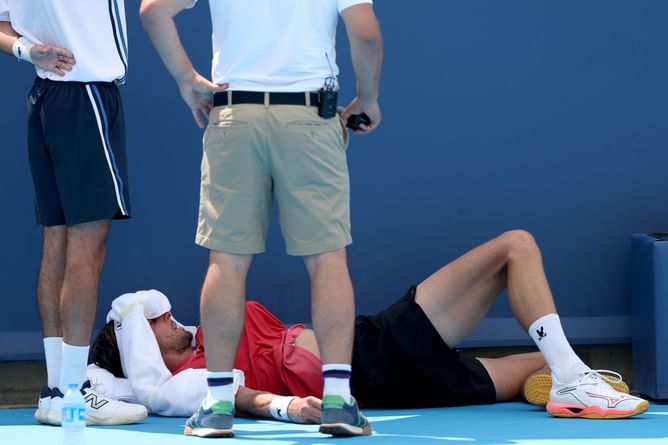 Fear of player safety rises at Cincinnati Open as Felix Auger-Aliassime's opponent Arthur Rinderknech nearly passes out from stifling heat