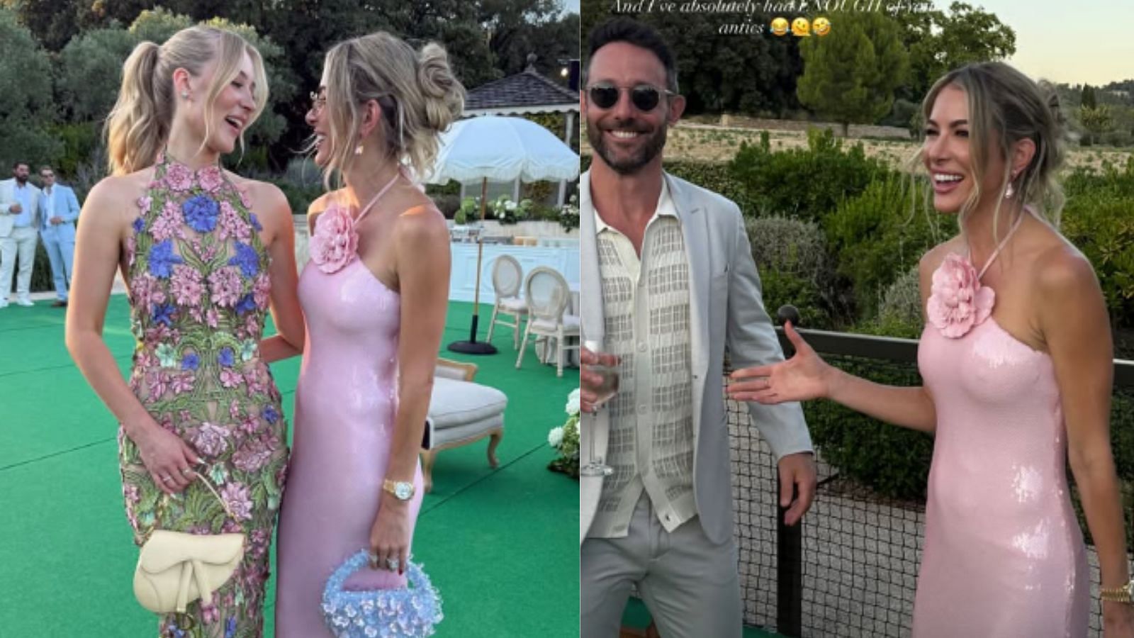 In Photos: Connor Brown, Sam Gagner and Connor McDavid's partners link up at Leon Draisaitl's pre-wedding festivities in France
