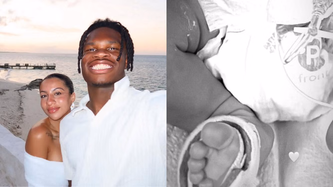 Travis Hunter's wife Leanna Lenee makes feelings known on secretly giving birth to Jaguars CB/WR's baby 3 months after their marriage